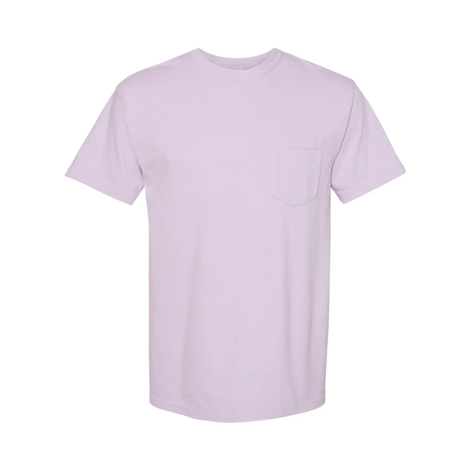 COMFORT COLORS ADULT HEAVYWEIGHT 6.1 OZ. POCKET T-SHIRT 100
