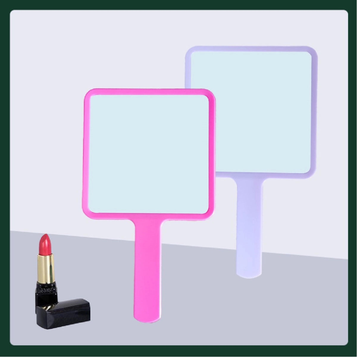 Square Handheld Mirror Promotional 3