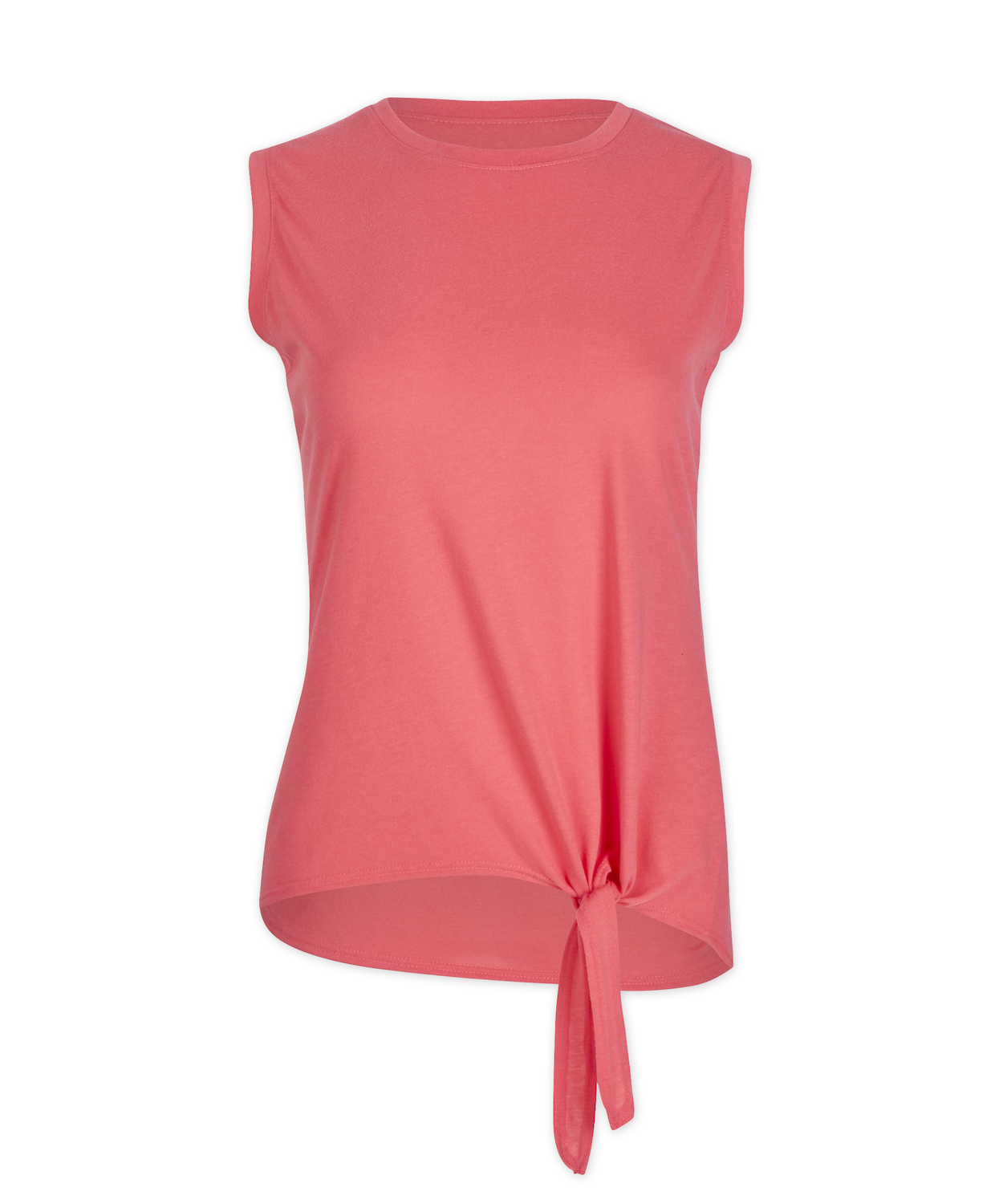 BOXERCRAFT WOMEN'S KNOT FRONT TEE 9