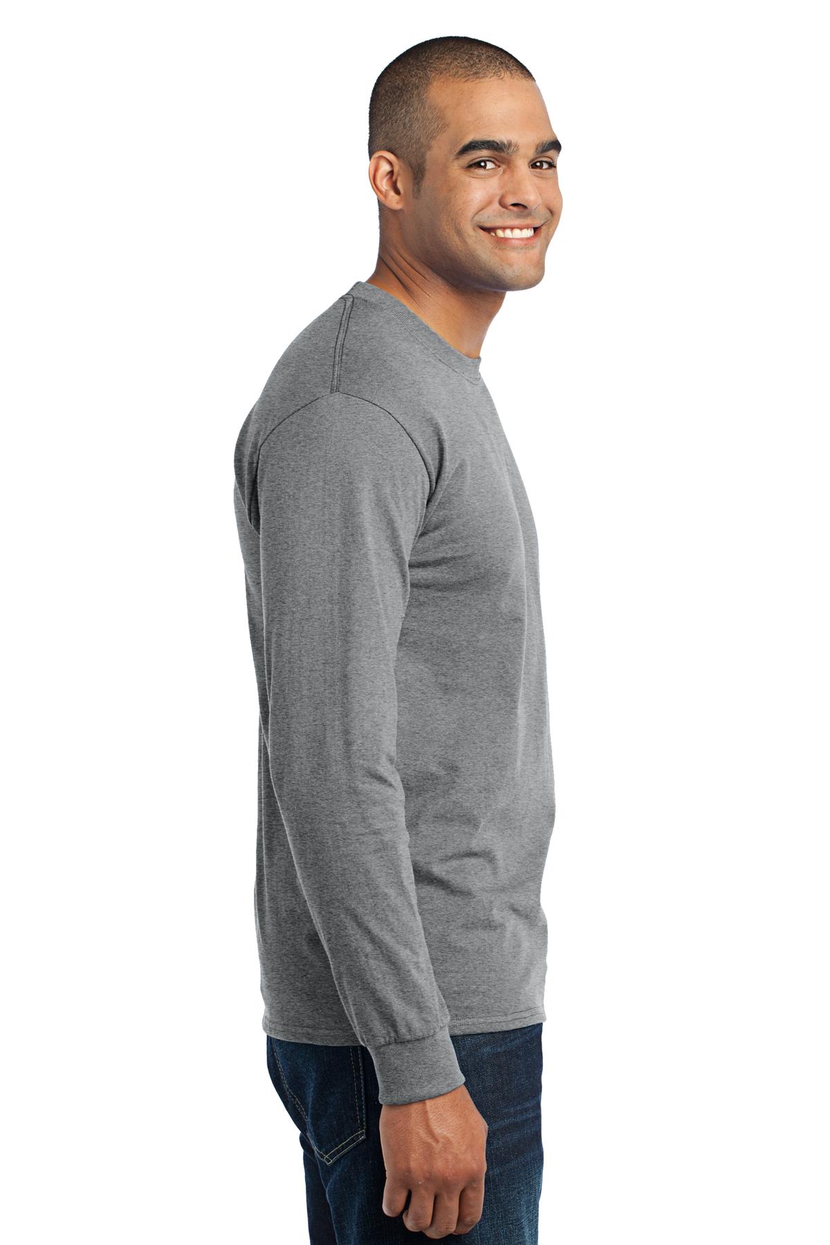 Port & Co Long Sleeve Core Blend Tee. PC55LS 33