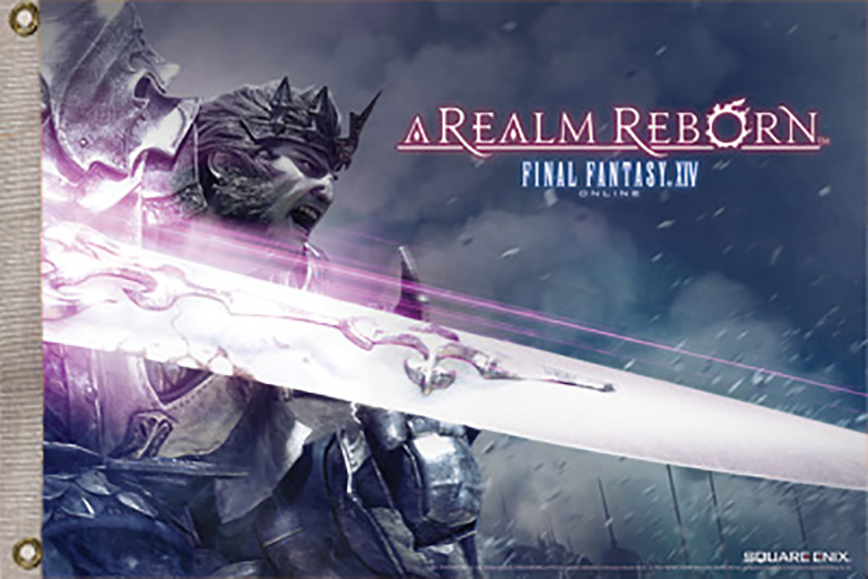 Rush 48 Hour 14"x20"' Double Sided Golf Flag 1