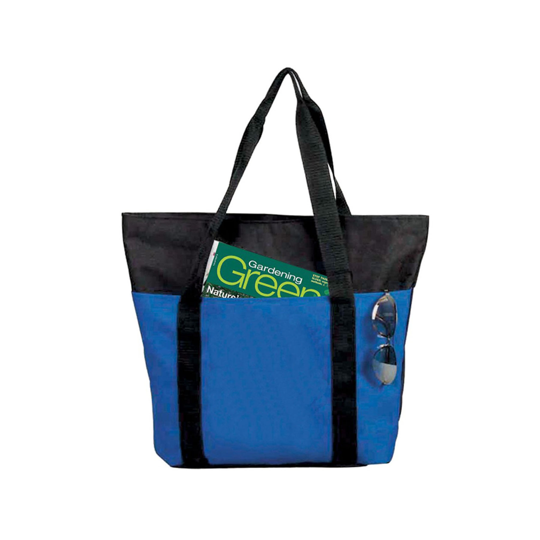 Polyester Arcadia Zipper Tote II, custom tote bag with logo imprint 4