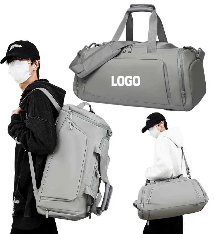 Waterproof Duffel Backpack with Shoe Compartment 8