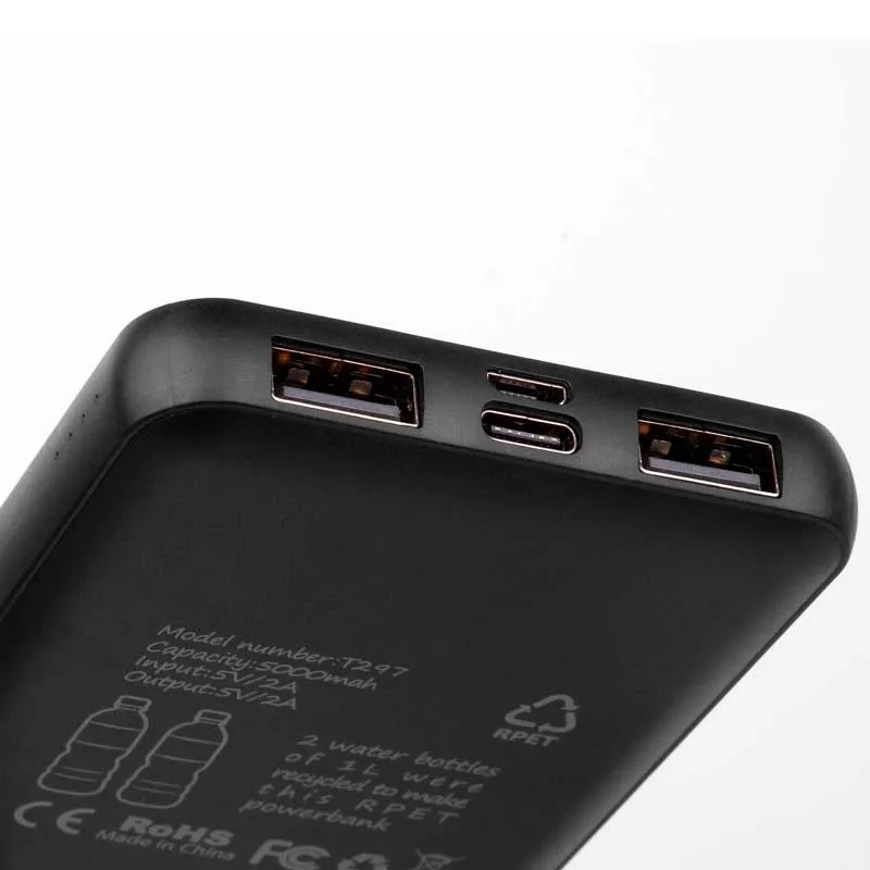 Manchester RPET 5000mAh Power Bank 6