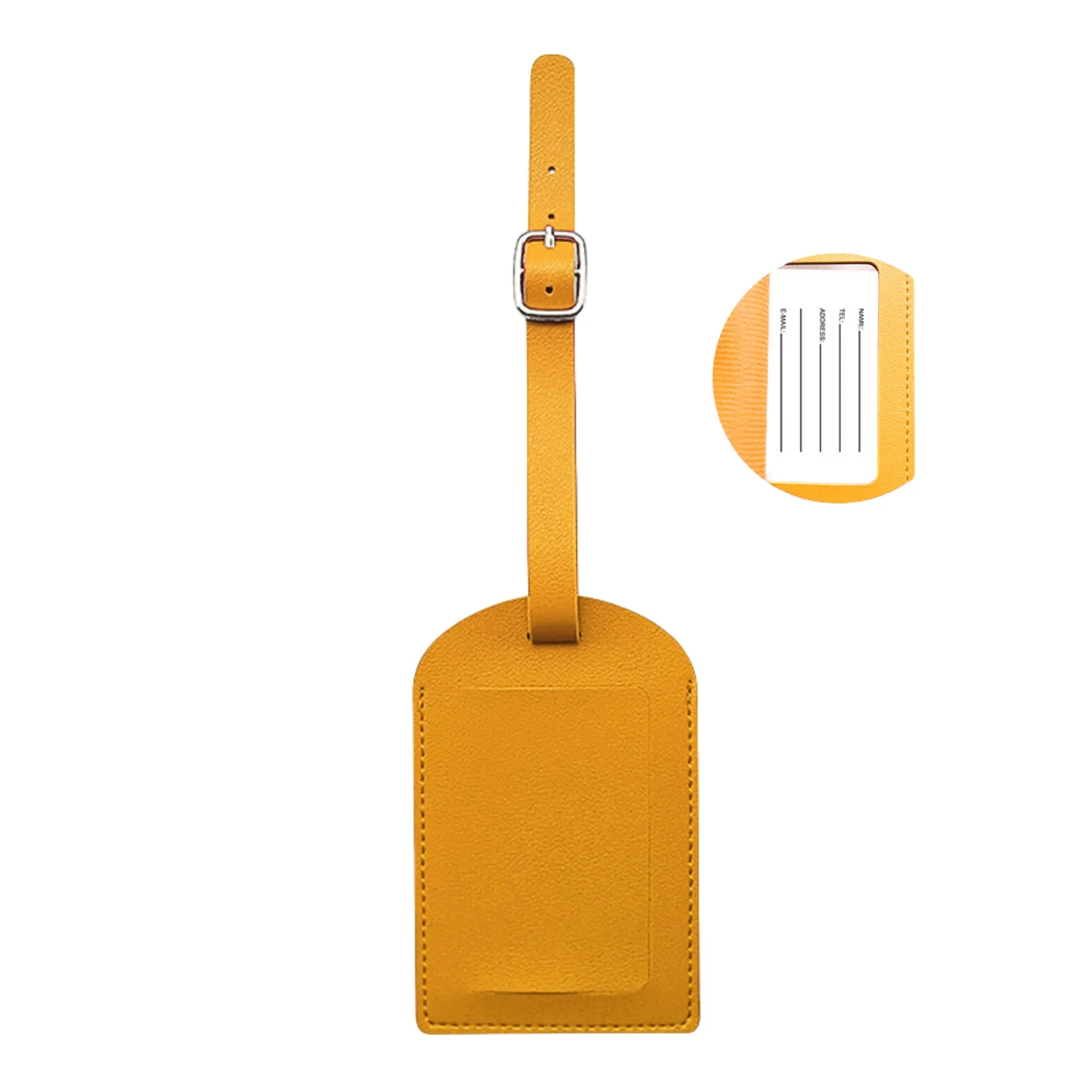 Dual Flip Multifunctional Thickened PU Luggage Tag 25