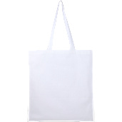 Double-Stitched 8oz Organic Cotton Tote, custom tote bag with logo imprint 57