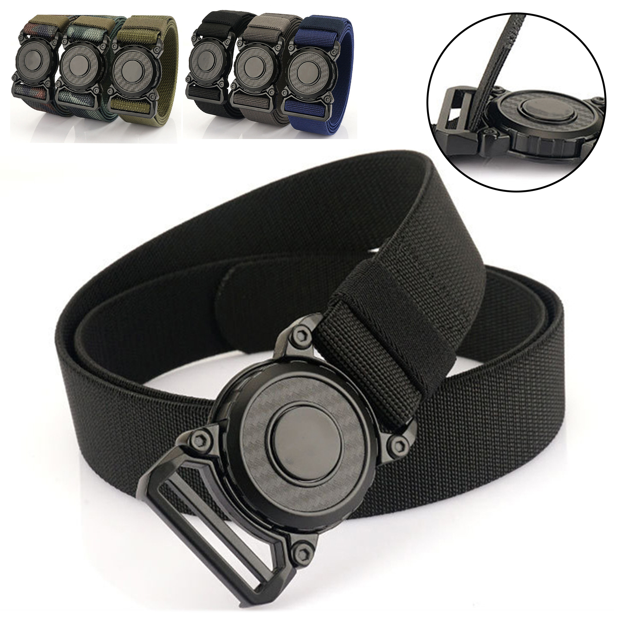 Military-Style Nylon Outdoor Belt 2