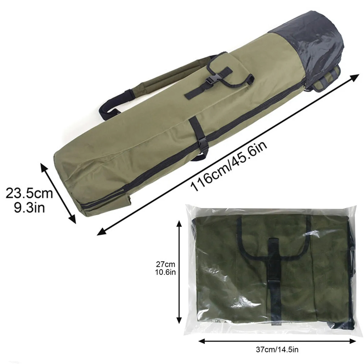 Large Storage Water-resistant Fishing Rod Bag 4