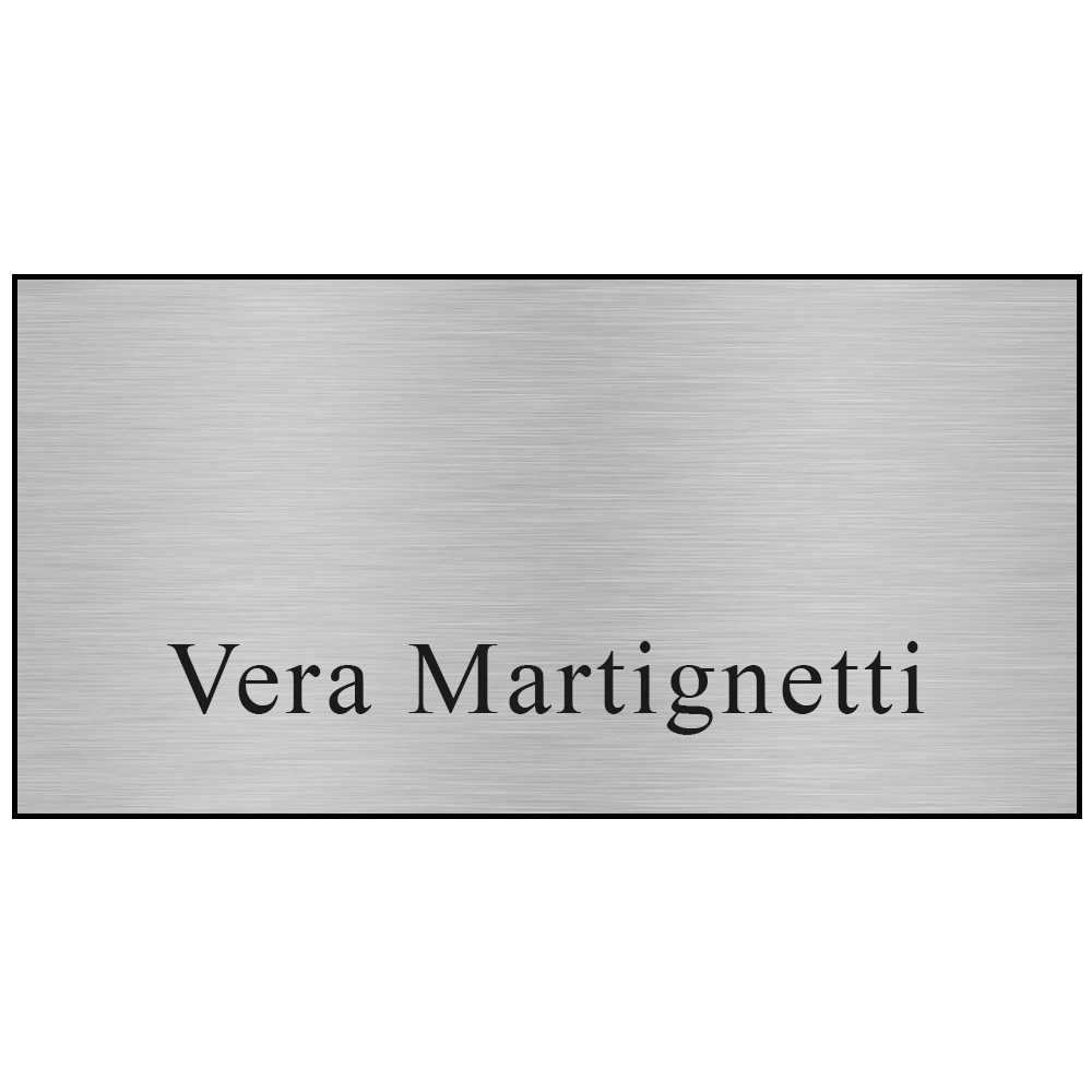 Hollywood Plastic Name Badge (Standard Size 1-1/2" x 3") 7