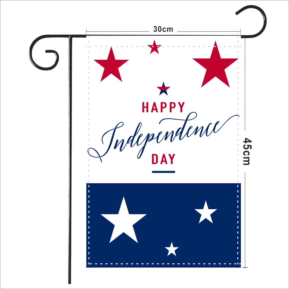 Independence Day Yard Outdoor Garden Flags 3
