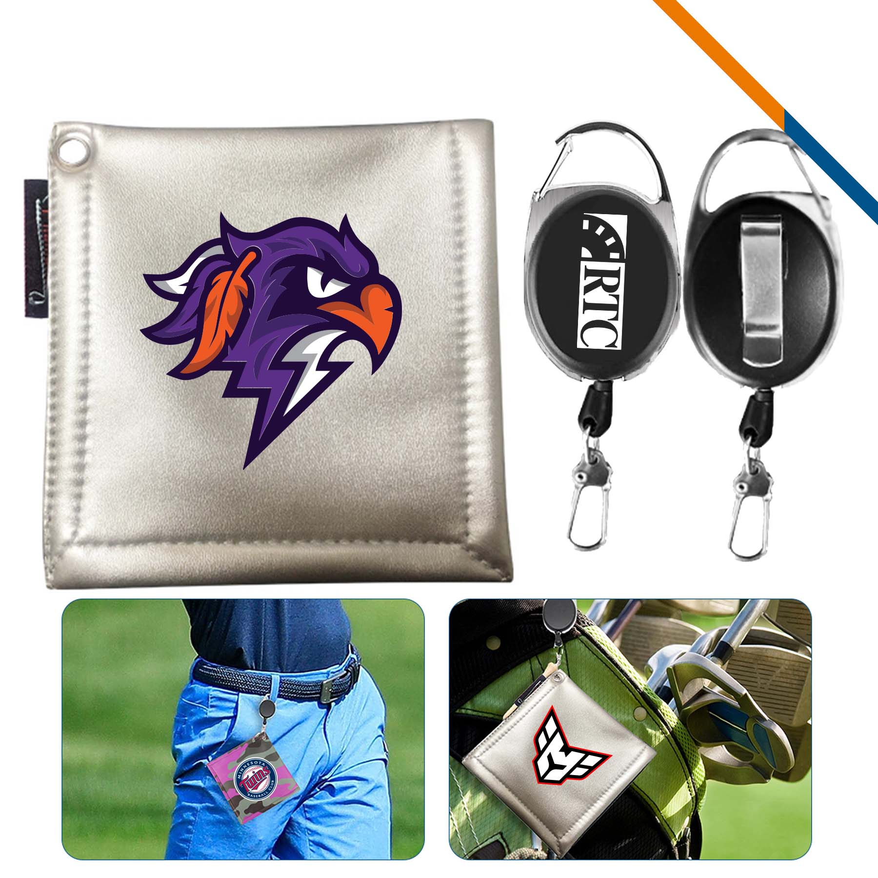 Kottom Retractable Golf Towel 7