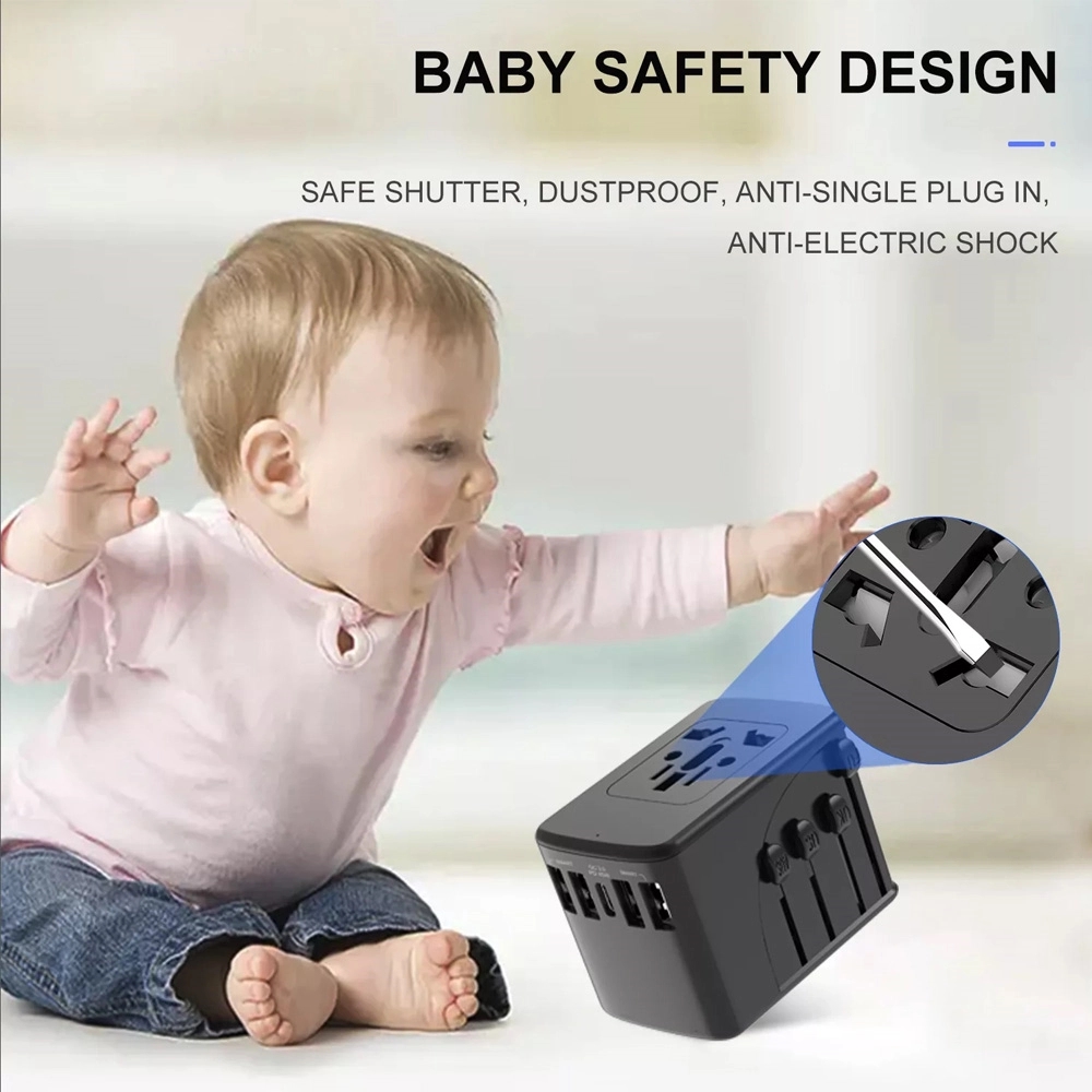 Worldwide International Travel Home Office Plug Adapter 2
