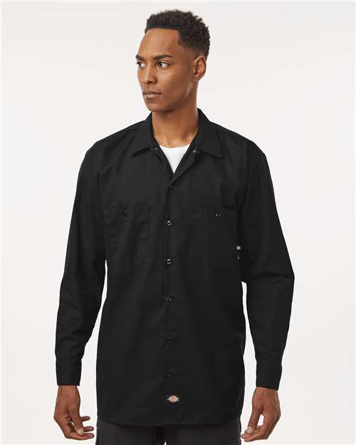 Industrial Long Sleeve Work Shirt Tall Sizes