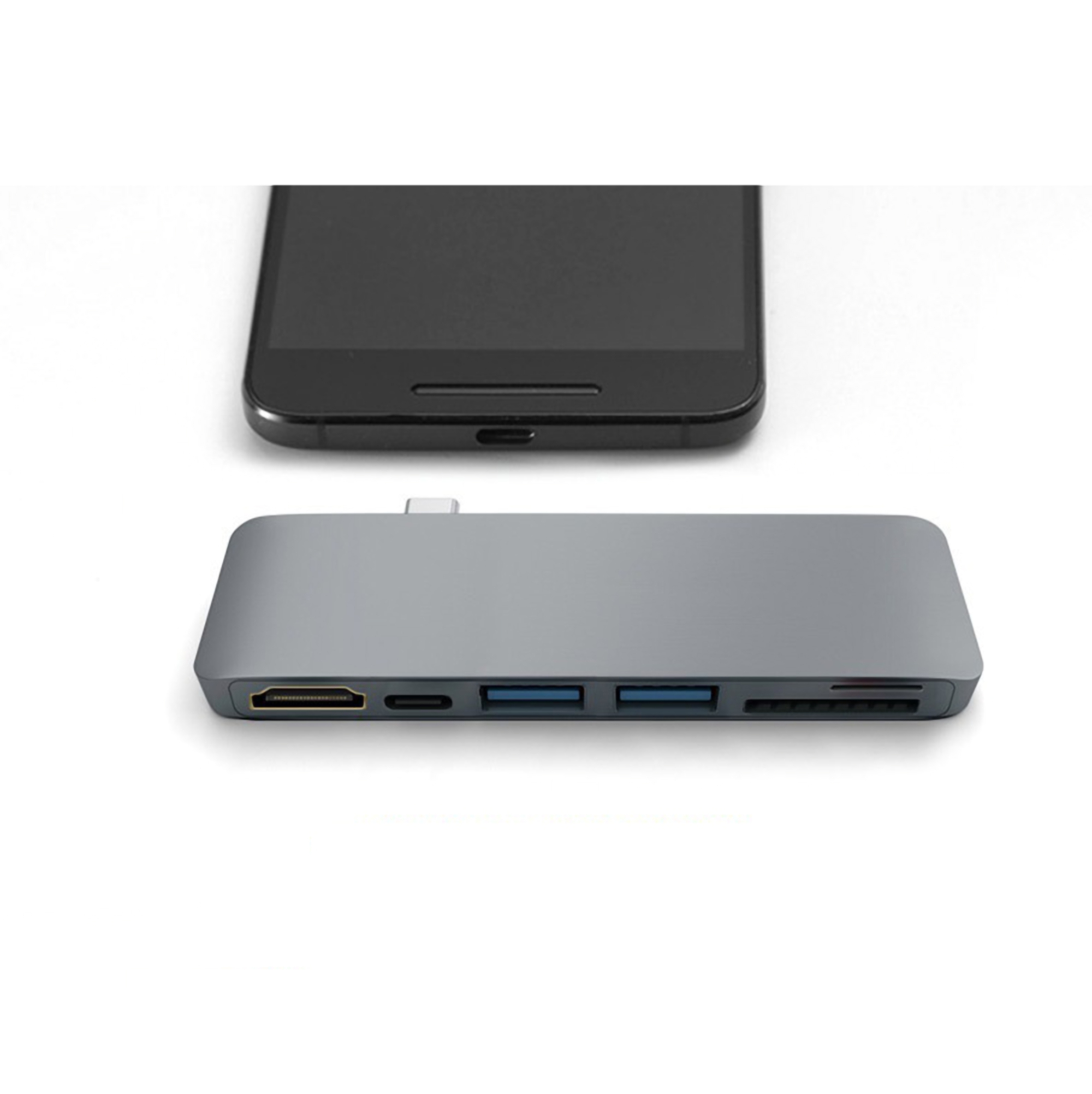 USB-C 6-Port Multiport Hub Adapter 2