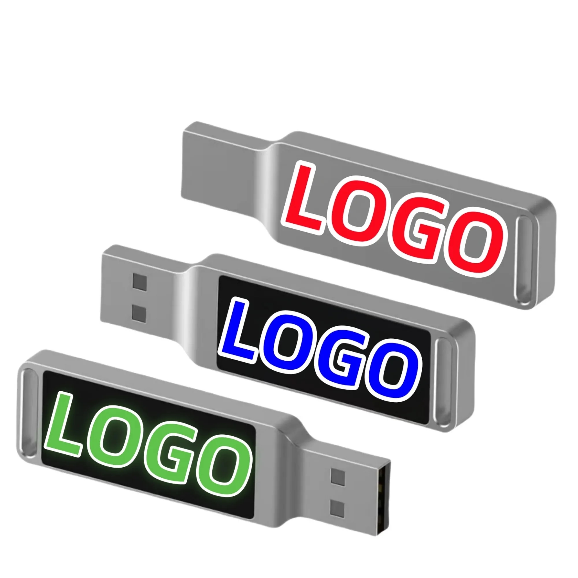 New LED Light 8GB USB Flash Drive 3