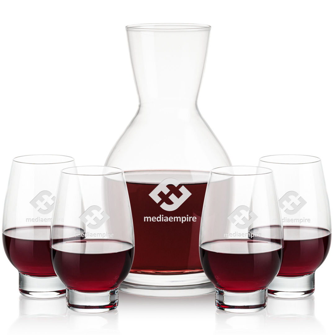 Westwood Carafe & Glenarden Stemless 1