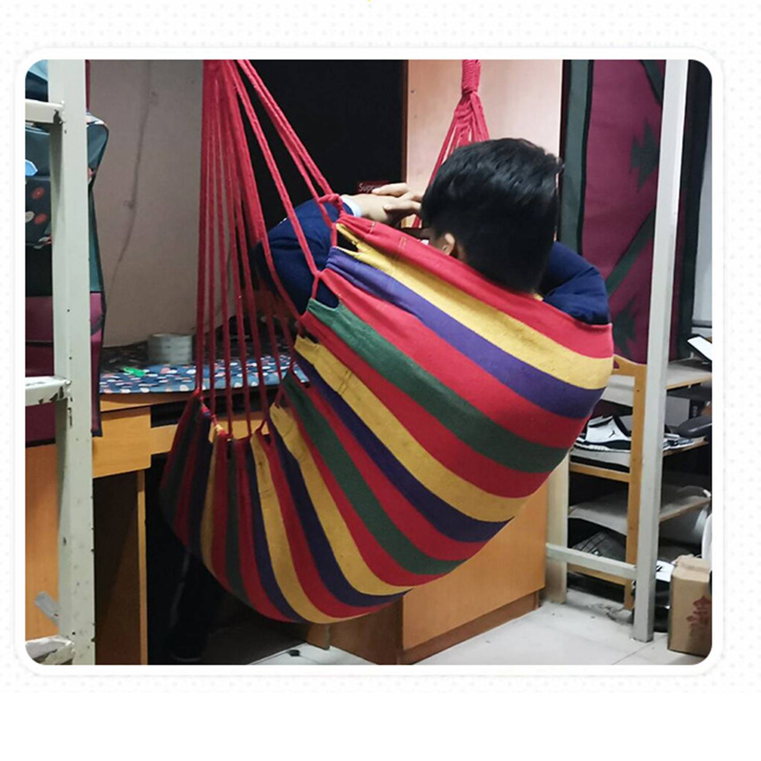 Dormitory leisure hanging chairs 4