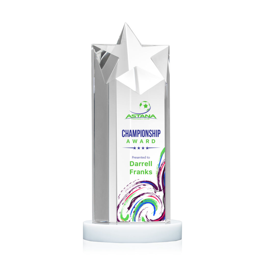 Berkeley VividPrint™ Award on Condor Base - White 12