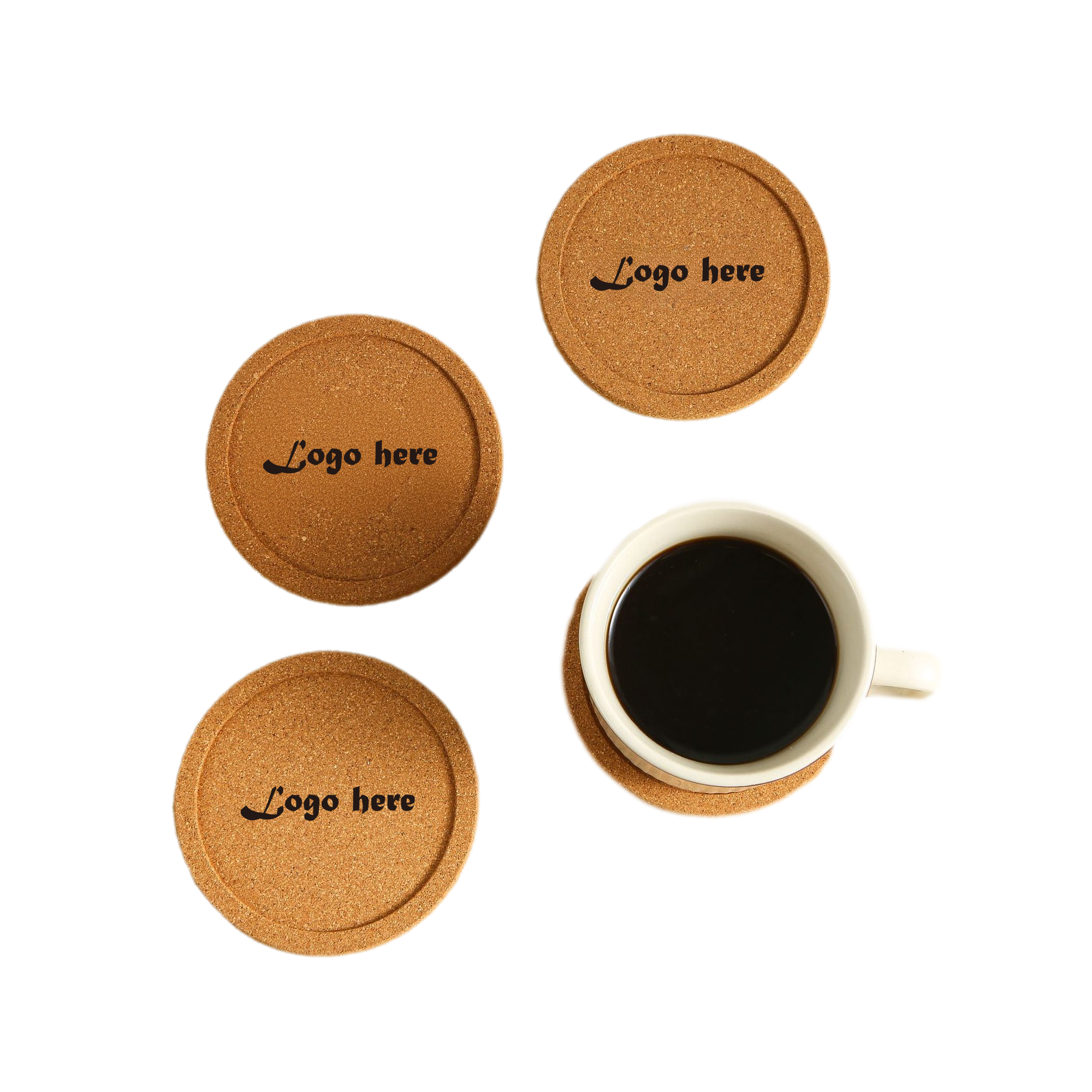 Custom Cork Coaster 2