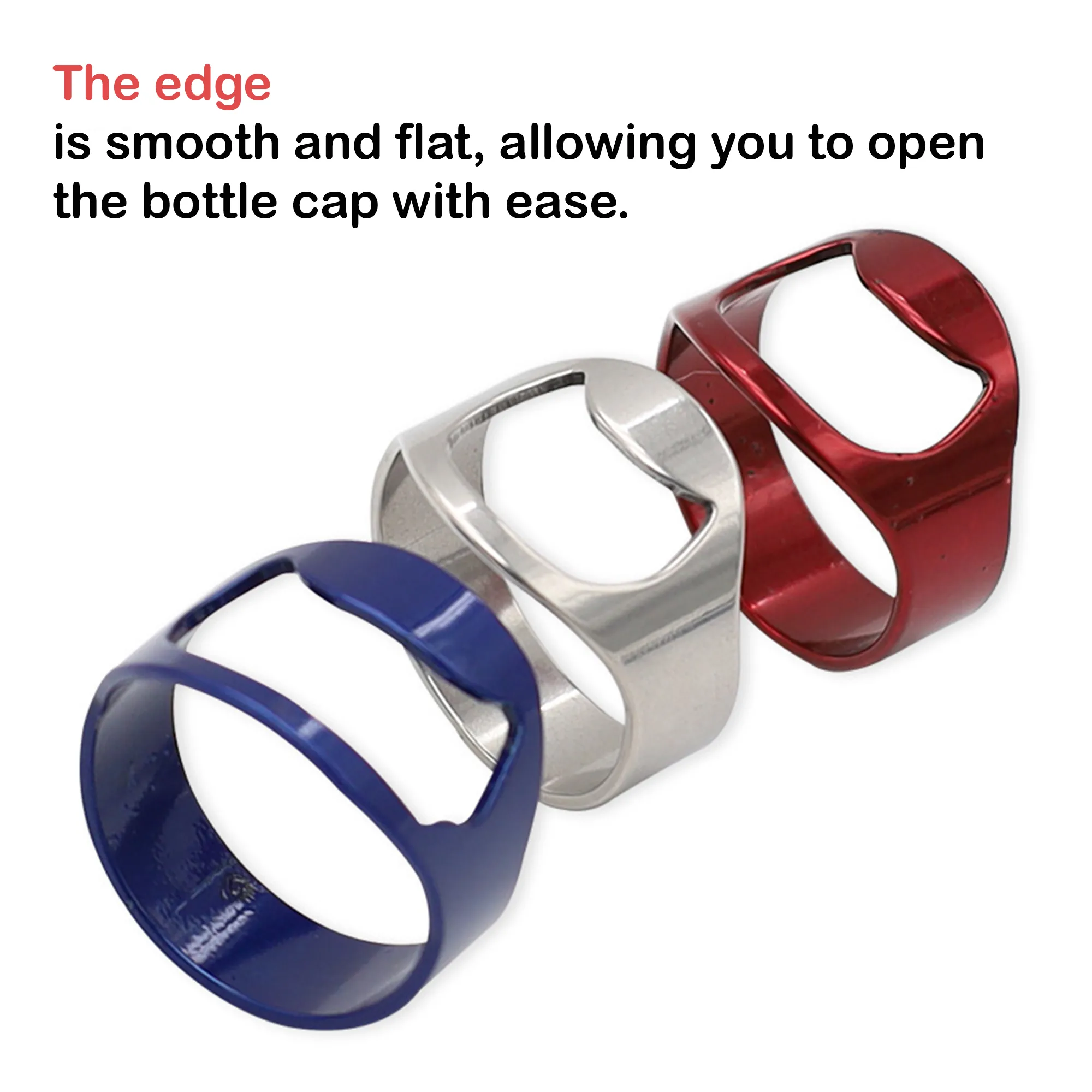 Ring Bottle Opener Stainless Steel Beer 2