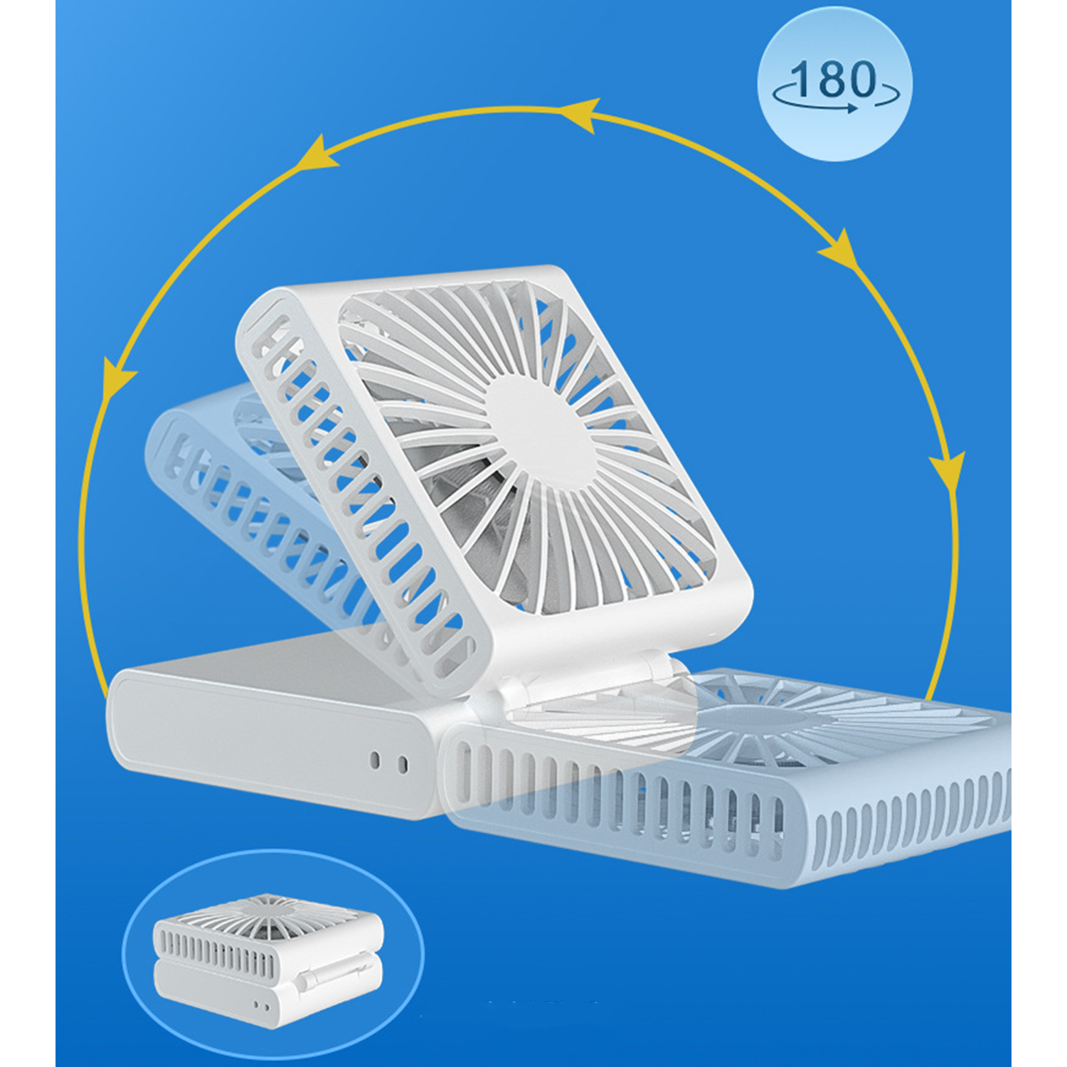 Mini Portable Handheld USB Fan 4