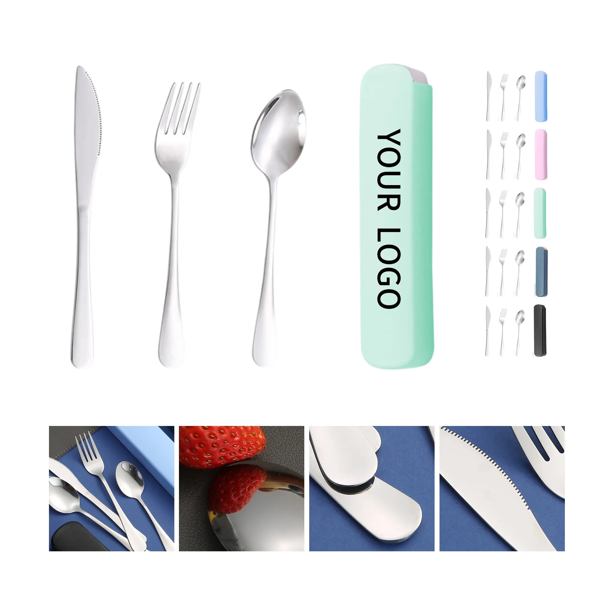 Eco-Friendly Travel Cutlery Set 8