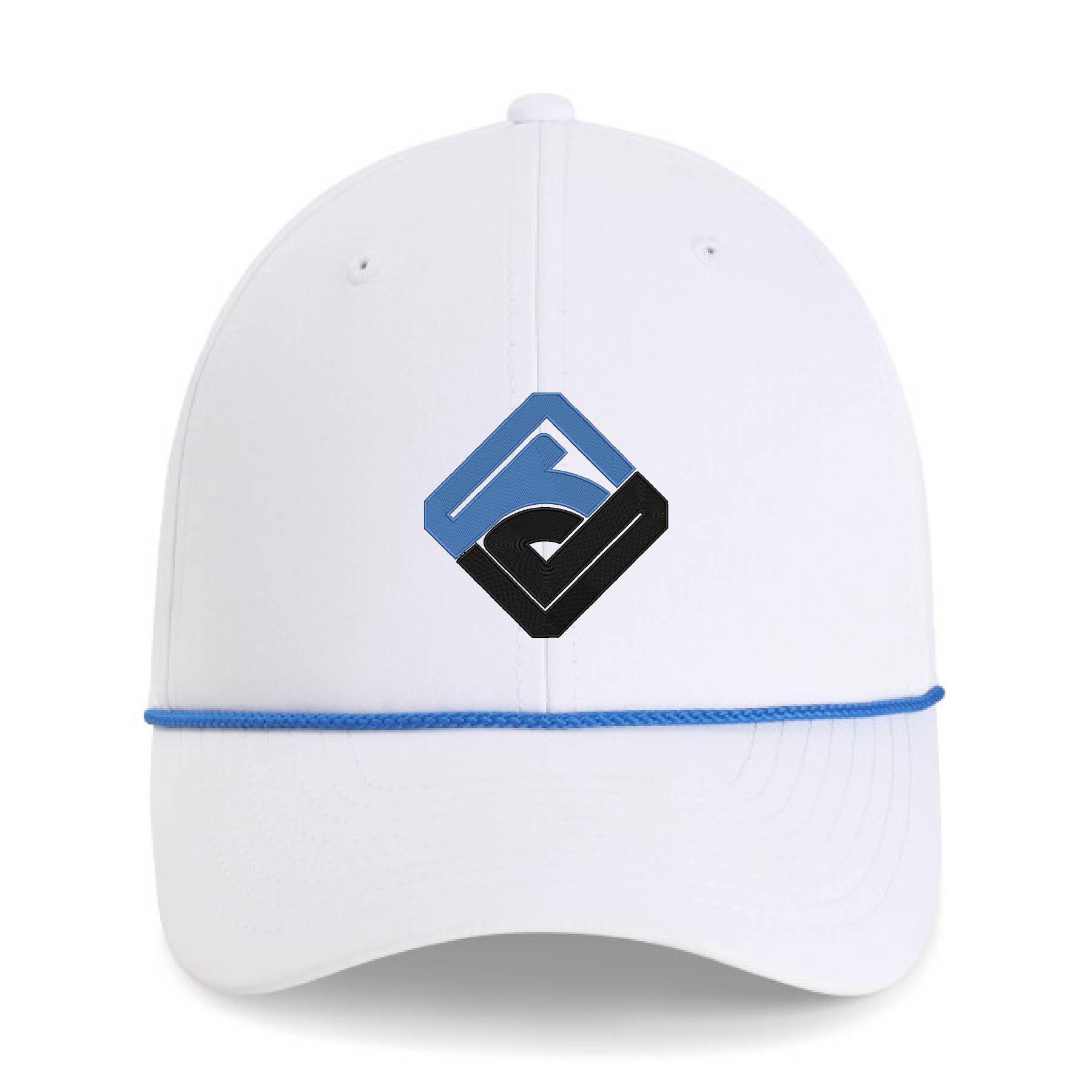 Imperial 7054 6-Panel Wingman Performance Rope Cap w/ Patches or Embroidery