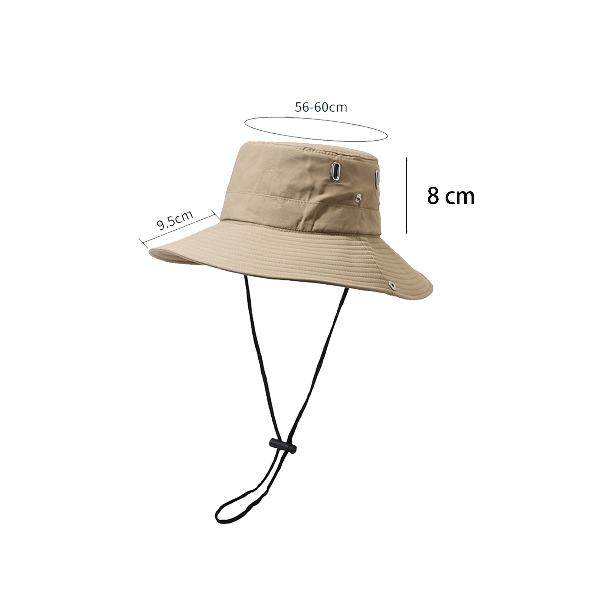 Bucket Hat with Chin Strap 2