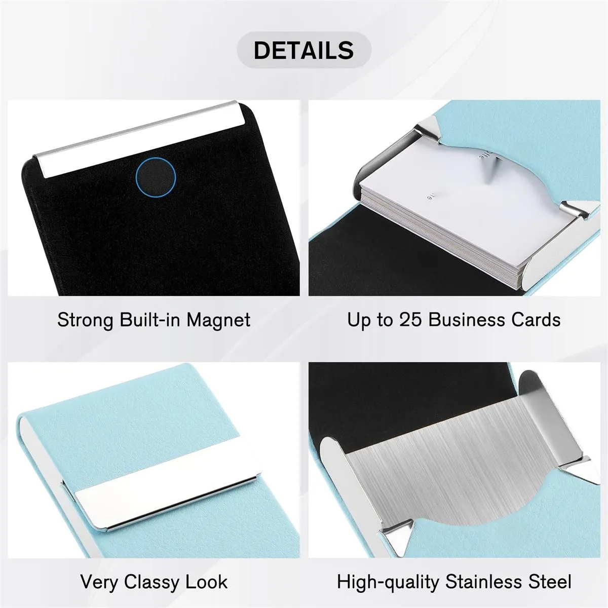 PU Leather Business Card Holders 6