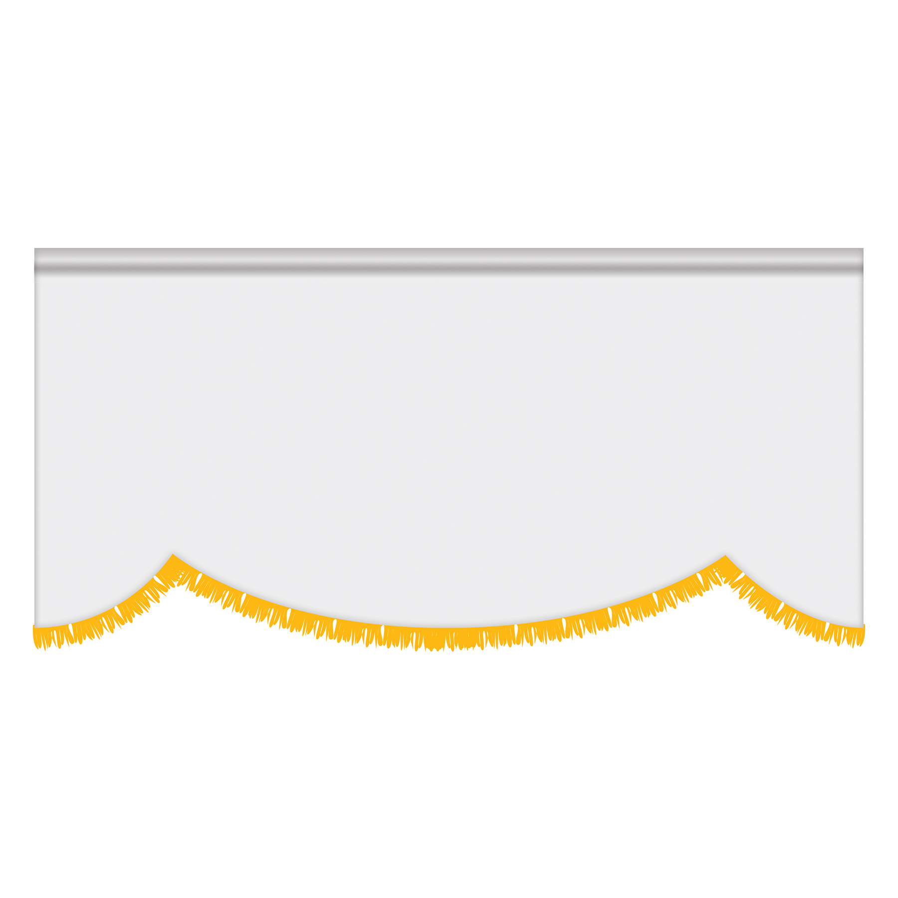 2.5' x 6' Parade Lead Banner with Fringe 4