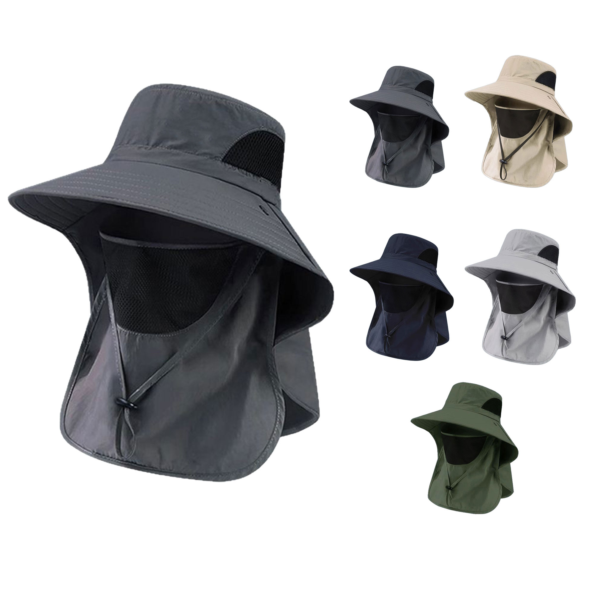 Face & Neck Coverage Travel Sun Hat 2