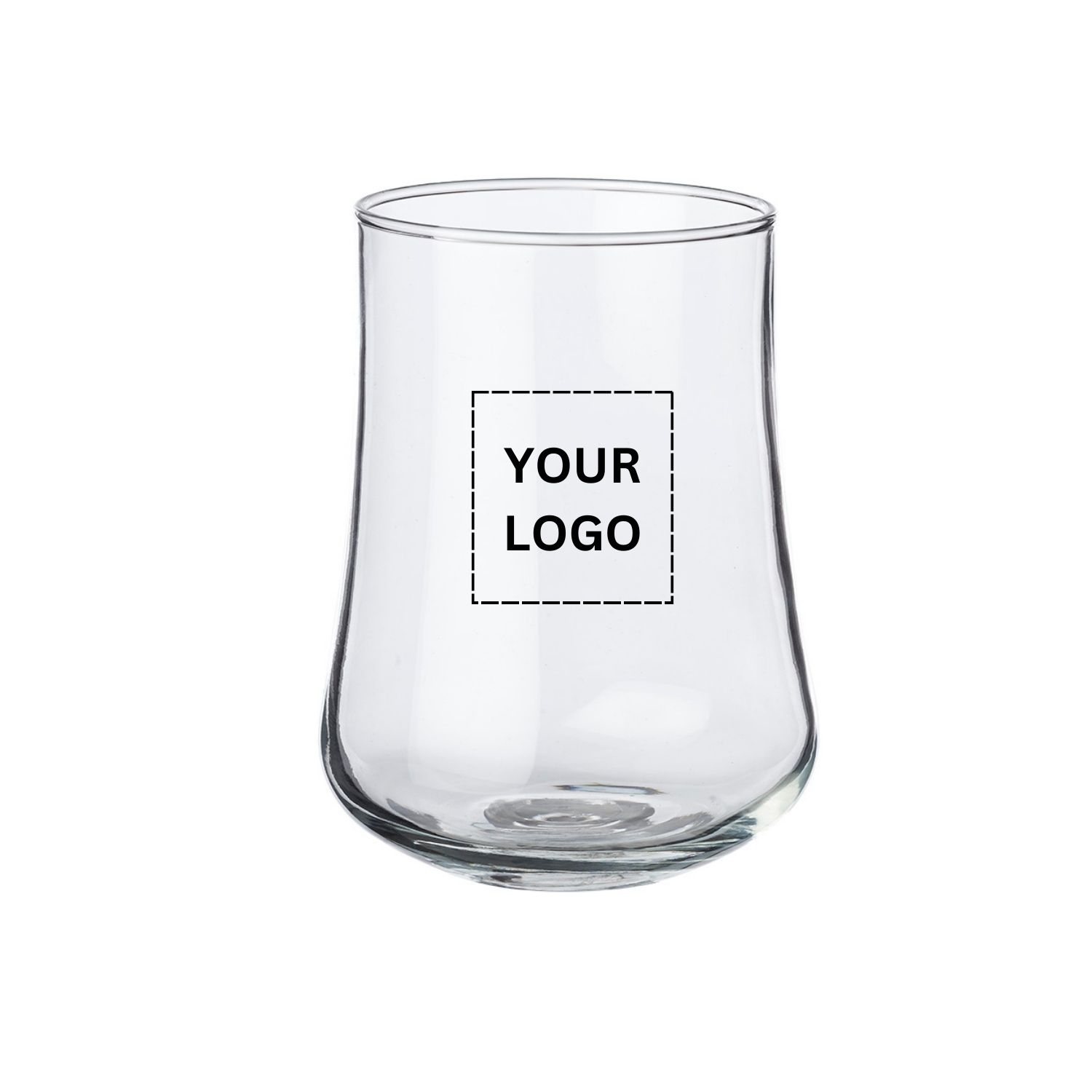 Elegant Rose Bud Stemless Glass, 15.5 oz. 7