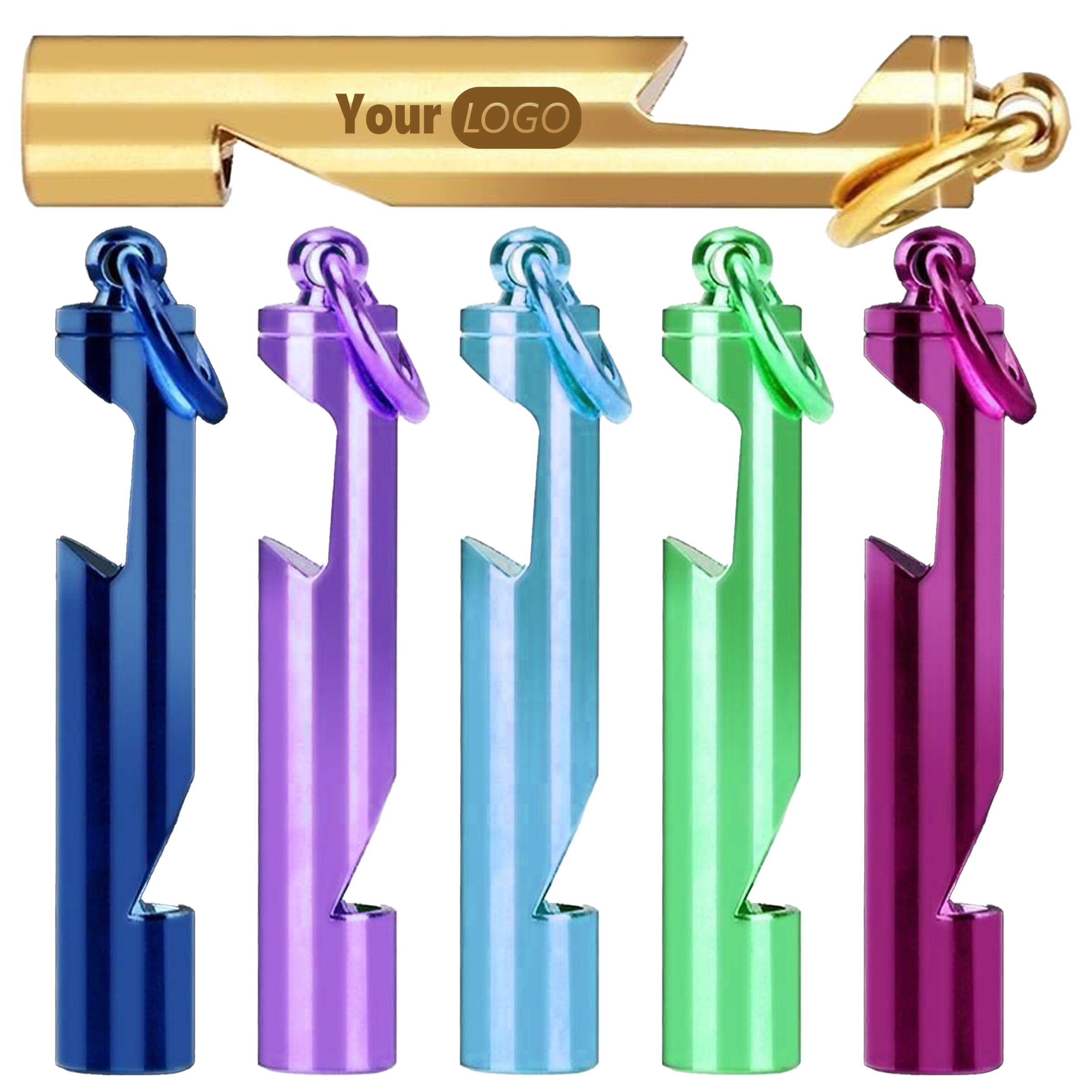 Brass Stylish Bottle Opener Whistle Keychain For Everyday Use 2