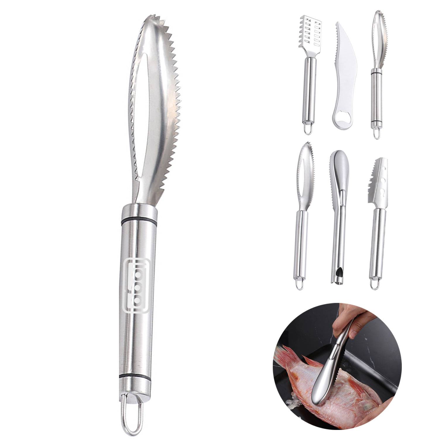 Stainless Steel Fish Scaler 1