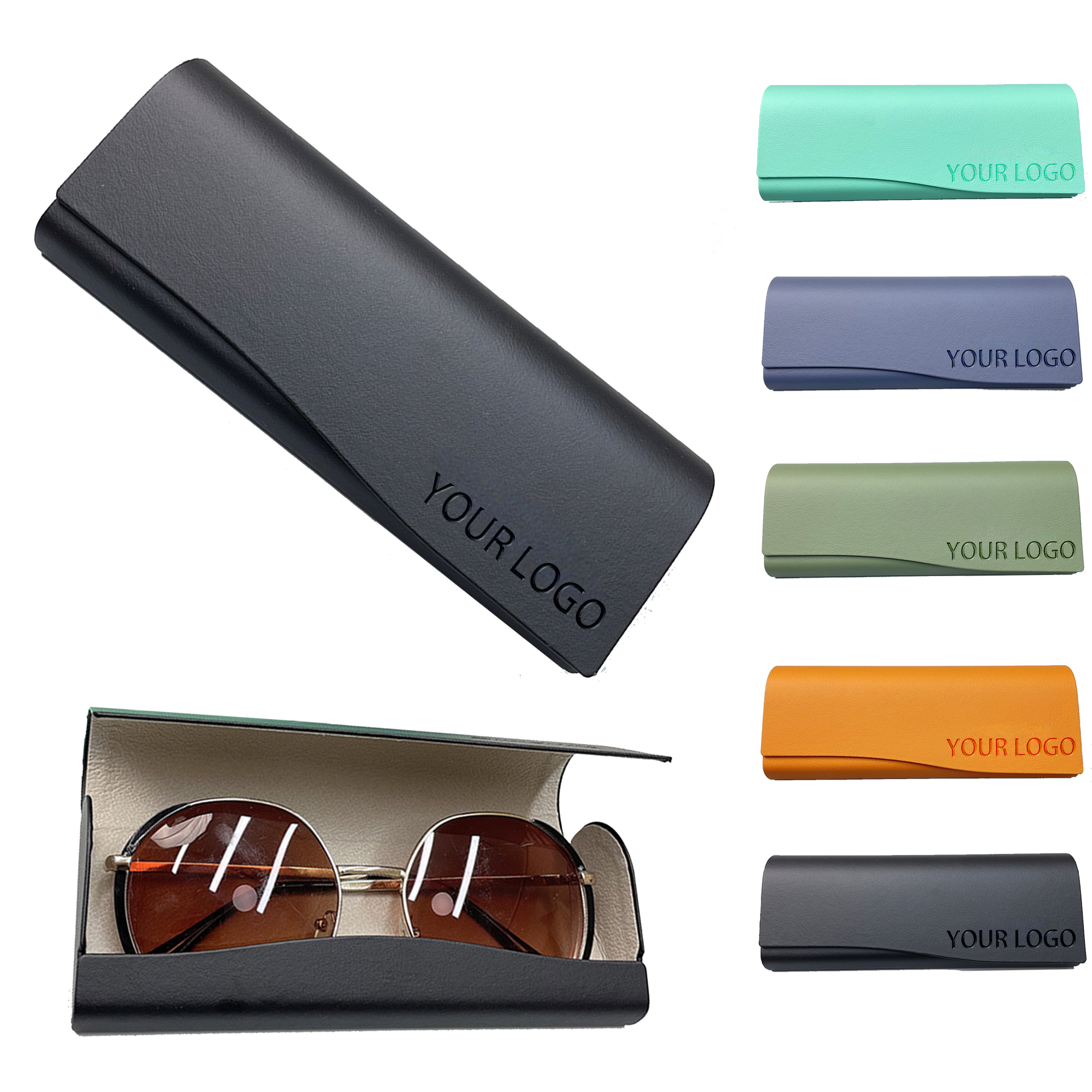 MOQ:50pcs Hard Shell Glasses Box 3
