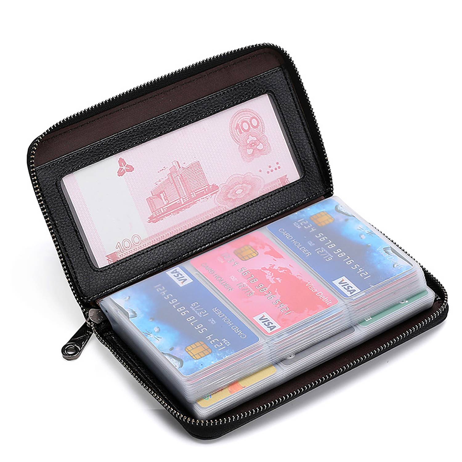 Waterproof Large Capacity Pvc Card Holder 6