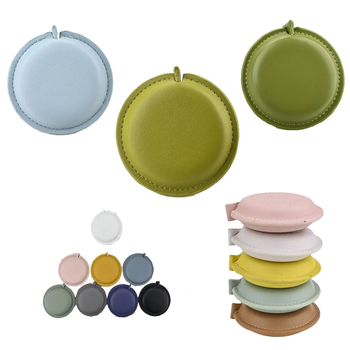Round Leather Tape Measure 6