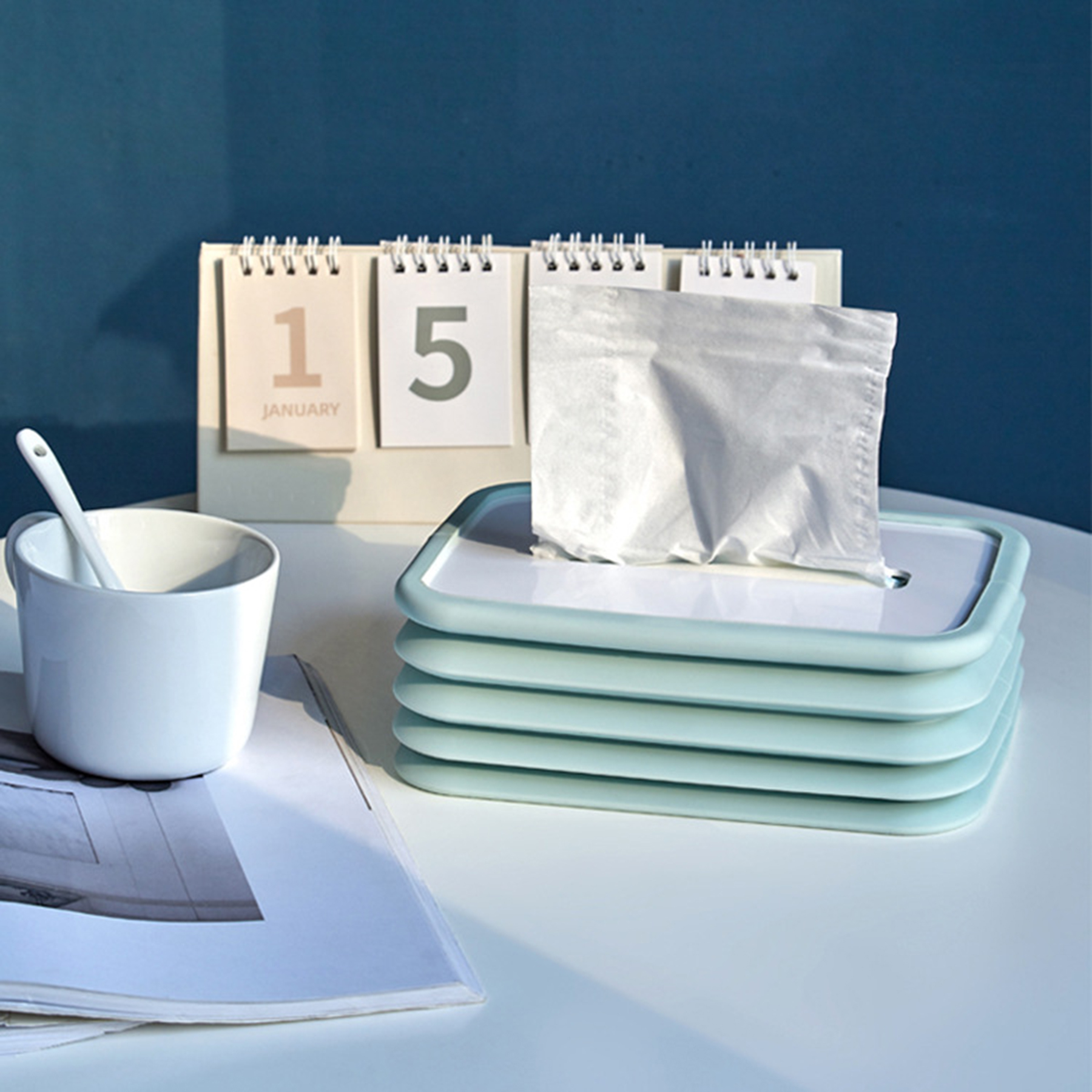 ABS Silicone Paper Box Tissue 3