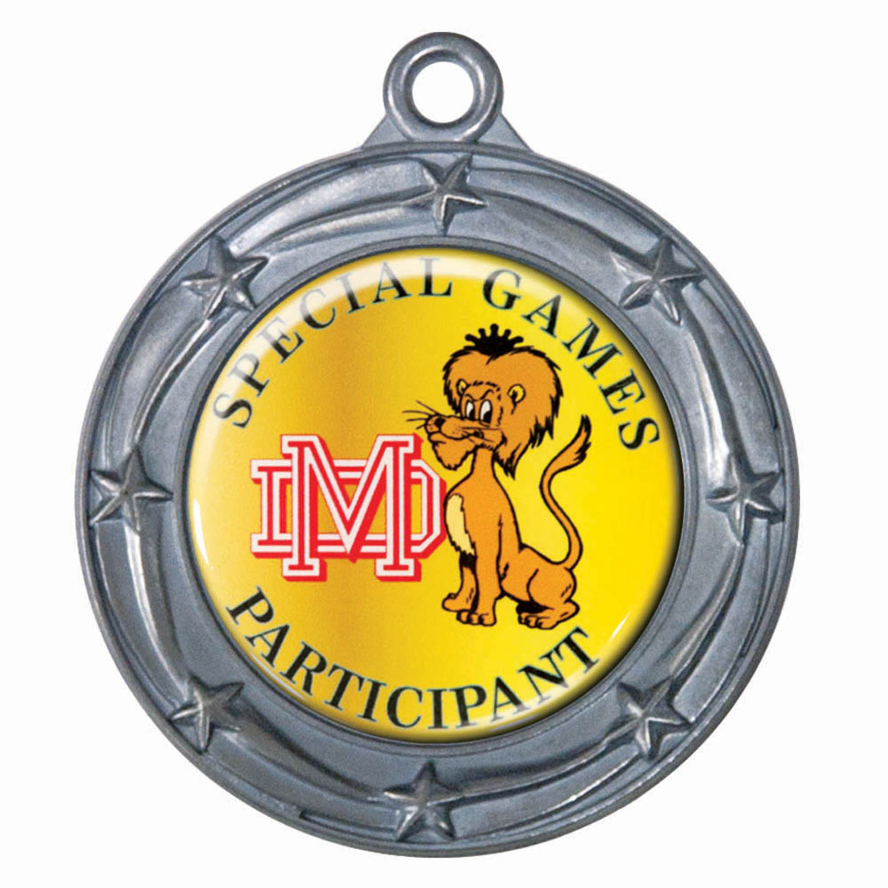 Digistock Medals: Shooting Star Border with 1 1/4" DIA Insert 4