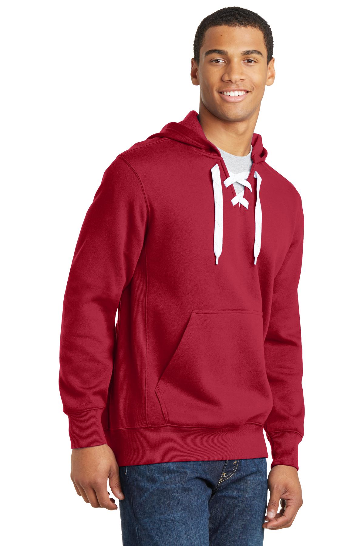 Sport-Tek Lace Up Pullover Hooded Sweatshirt. ST271 47