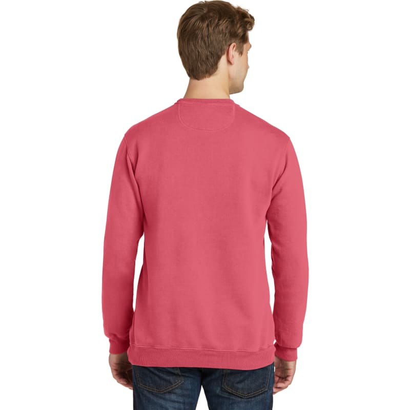 Port & Company Beach Wash Garment-Dyed Crewneck Sweatshirt, custom hoodie or sweatshirt with logo imprint 26
