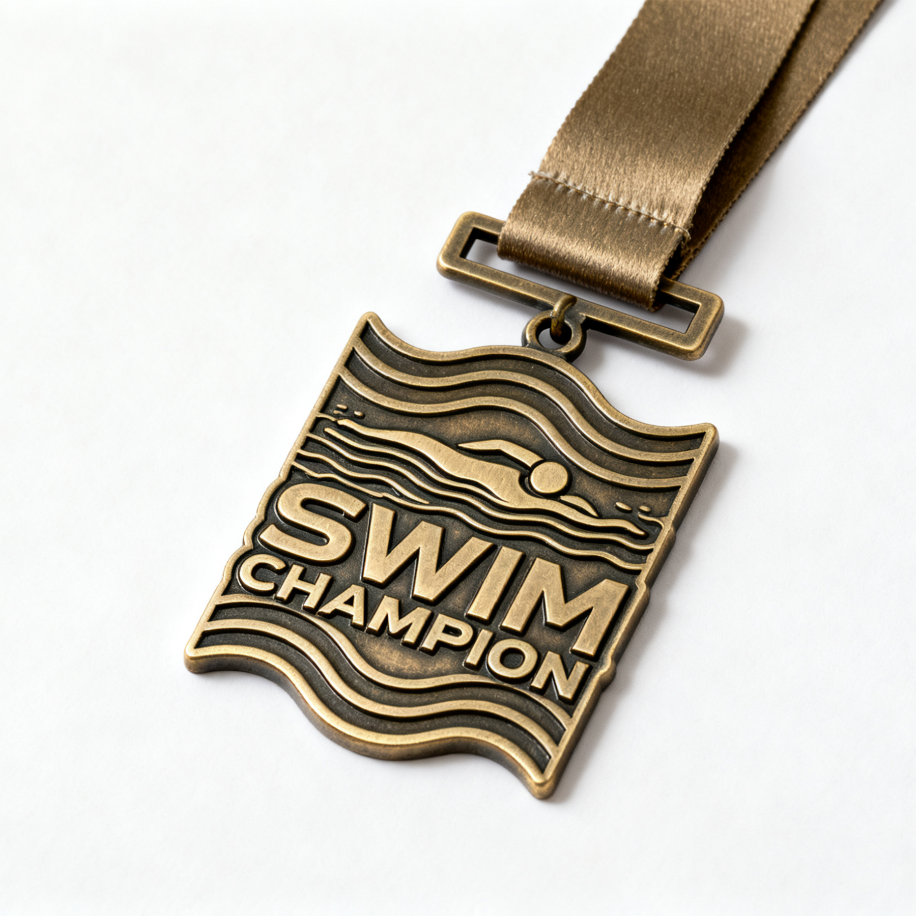 2" Custom Shape Die Struck Medal 7