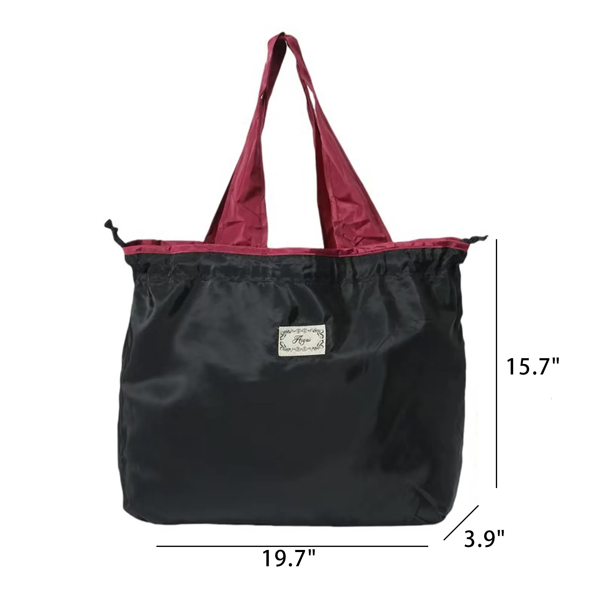 Large Foldable Waterproof Reusable Shopping Tote Bag 5