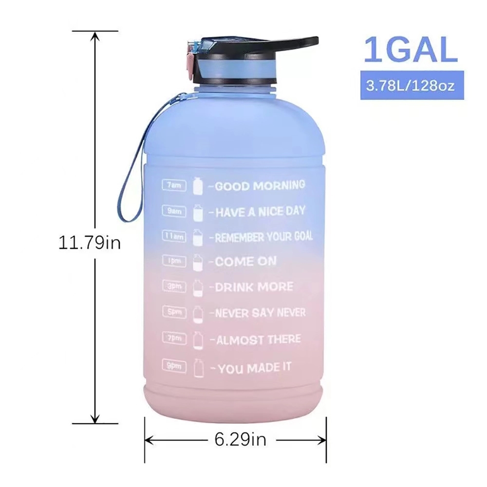 Gallon Water Bottle With Time Marker 1