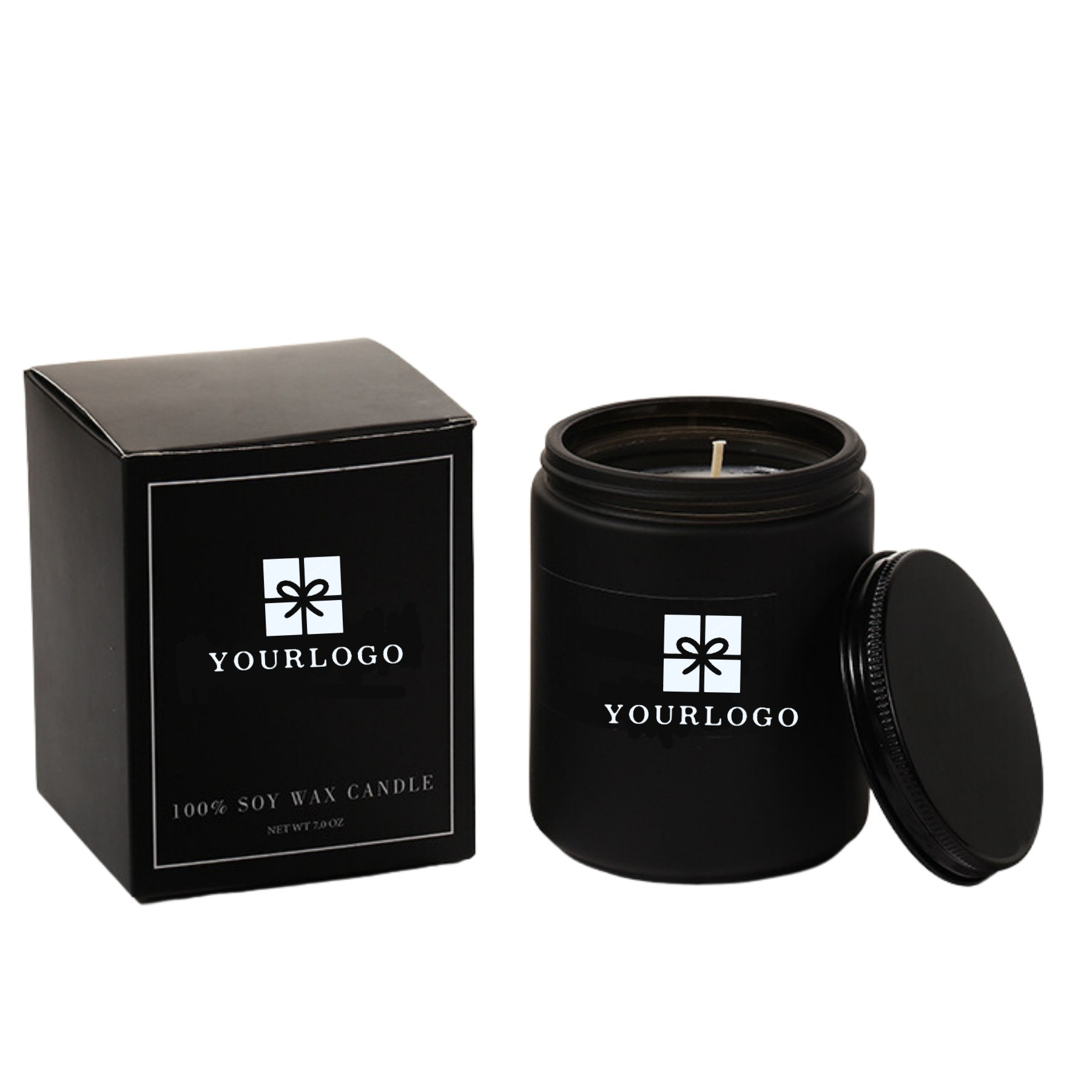 Aromatherapy Smokey Fireside Scented Candle 2