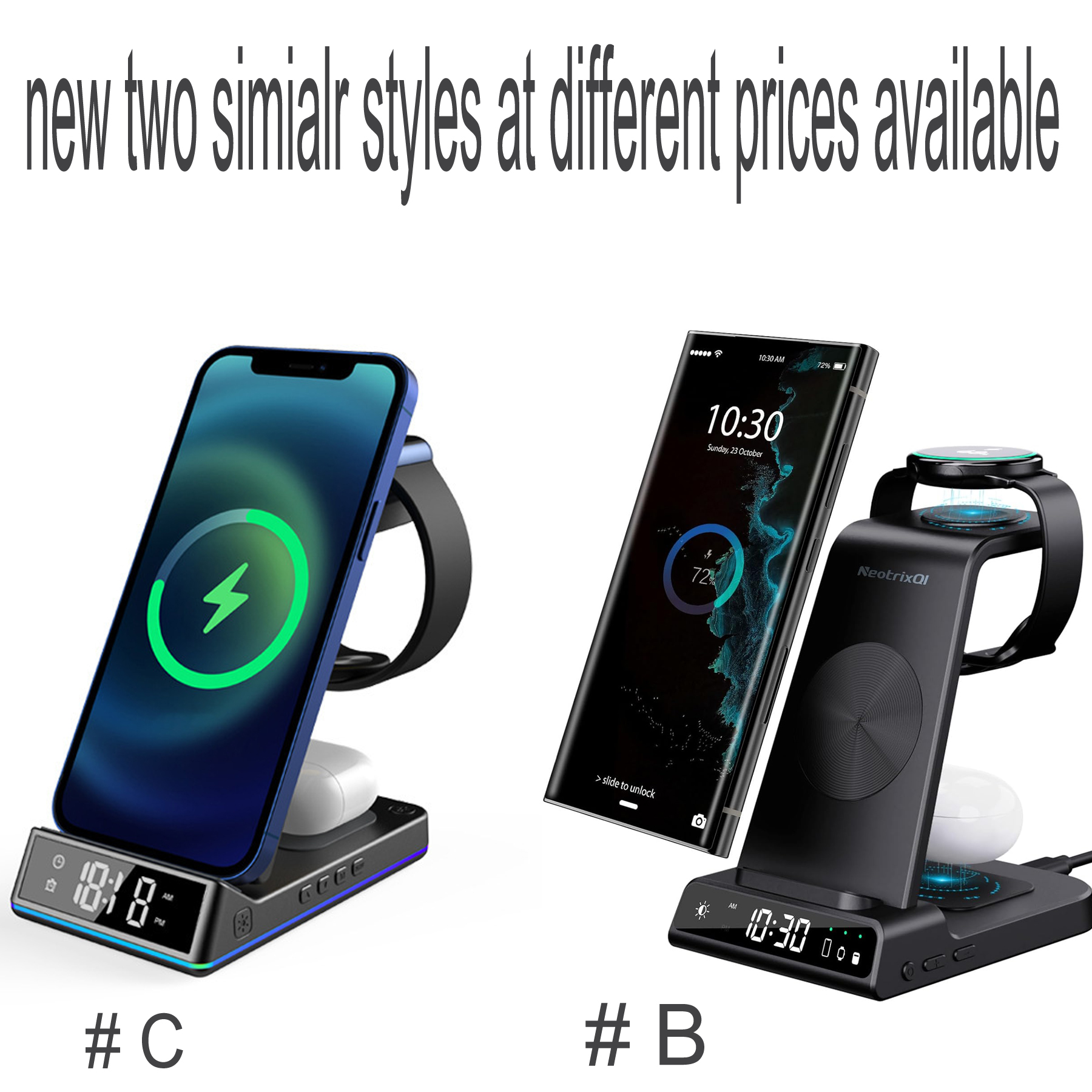 6-in-1 Wireless Charging Station for Multiple Devices 1