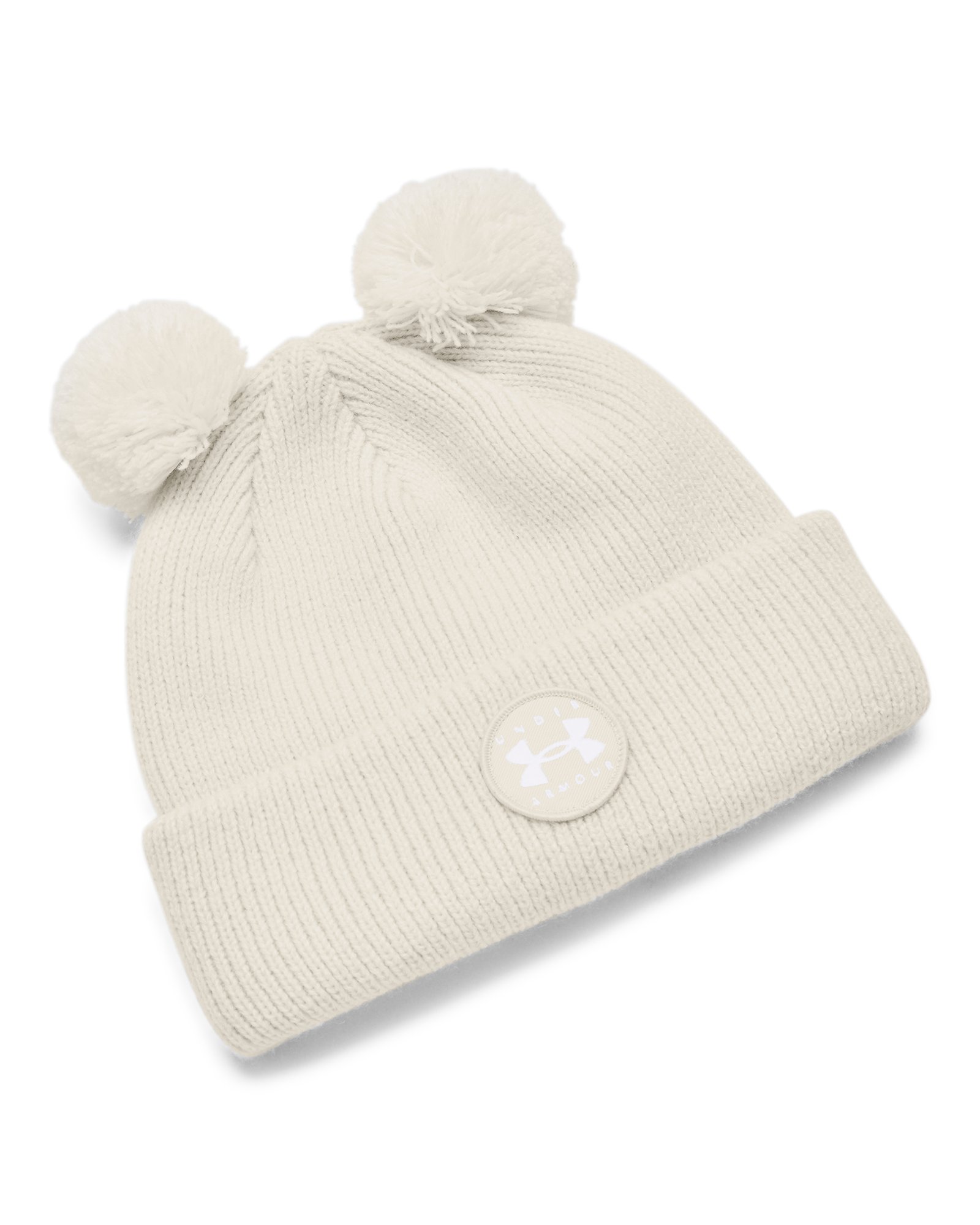 UA Halftime Double Girls' Pom Beanie 2