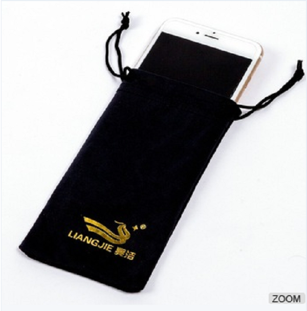Cellphone Microfiber Drawstring Pouch 6