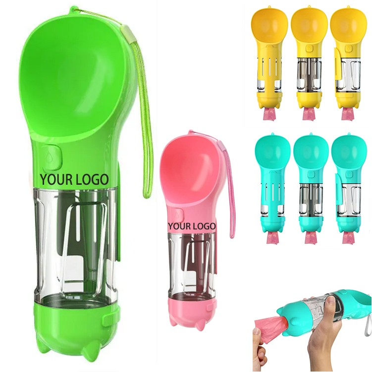 Multifunctional Portable Pet Water Bottle Dispenser 3