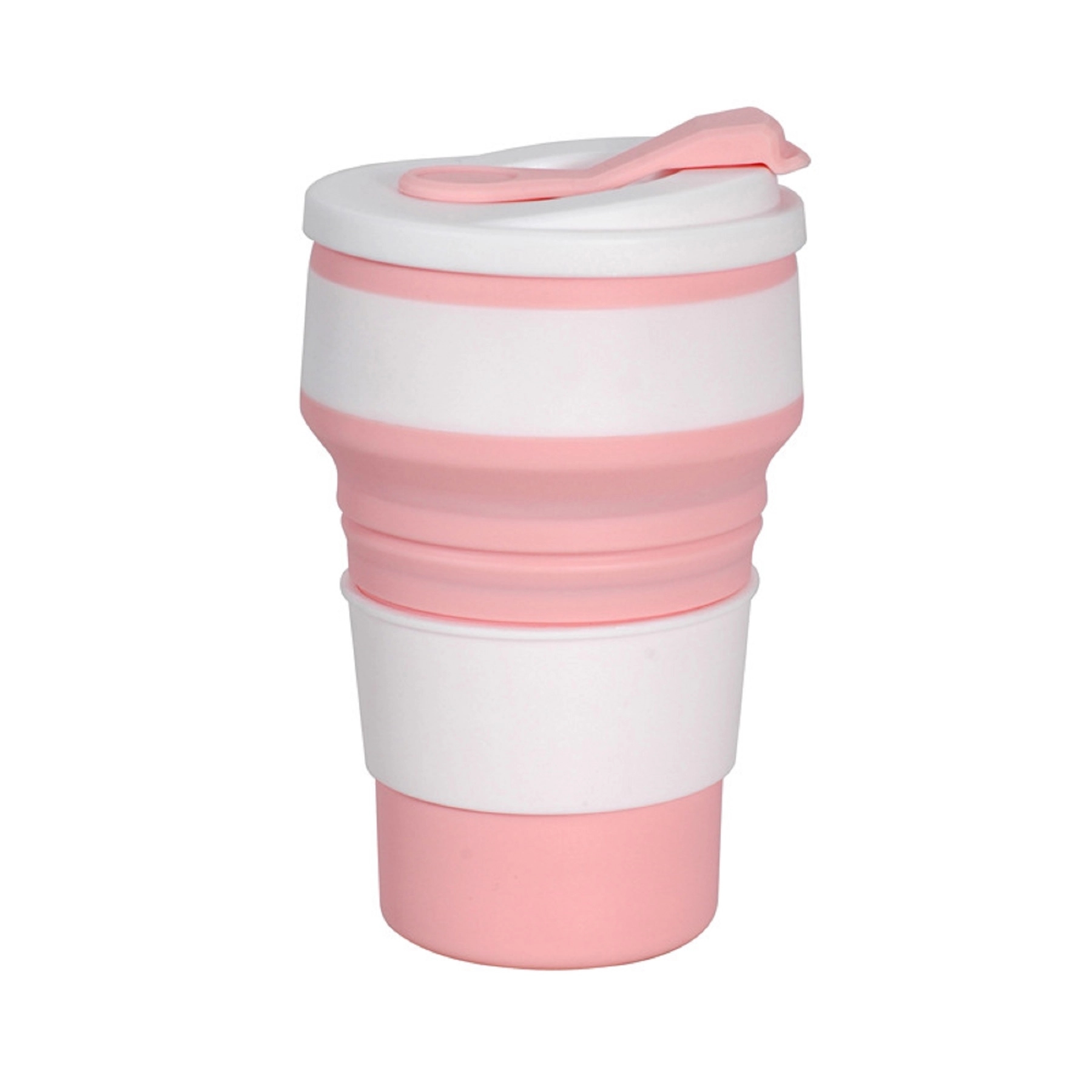 12 OZ Silicone Collapsible Reusable Telescopic Coffee Cup 8